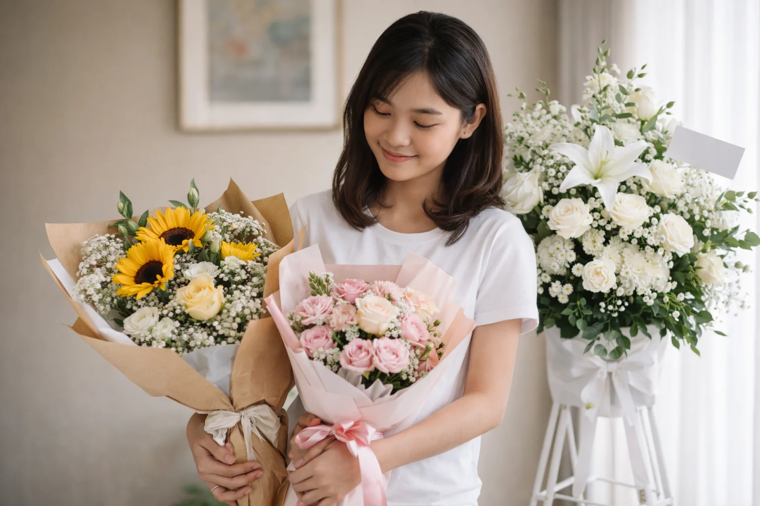 Fungsi Bunga Papan Buket